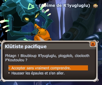 quête Fhtagn dofus