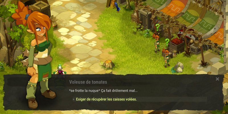 quête C'est pour ta pomme dofus