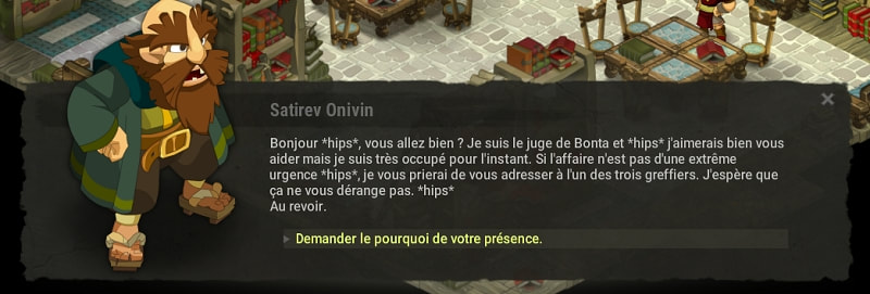 quête Sram d'Égoutant dofus