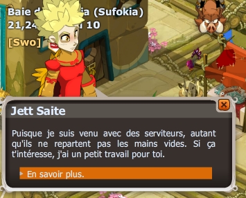 quête Droit de cuissage dofus