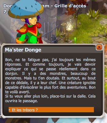 quete Donjonologie dofus