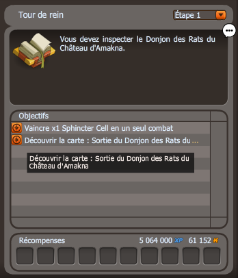 Tour de rein dofus