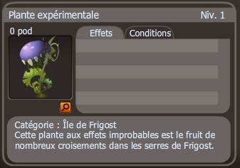 plante expérimentale