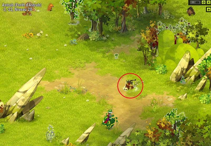 quête Le rebelle de la forêt dofus