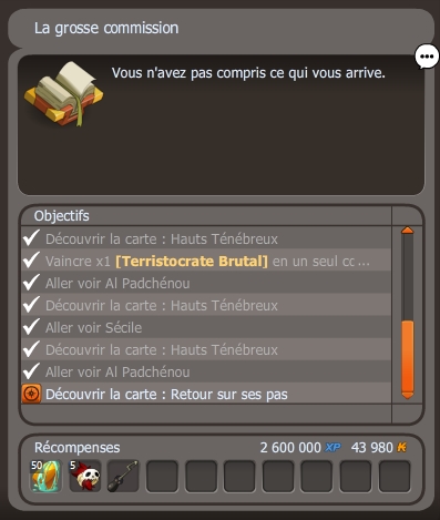 La grosse commission dofus