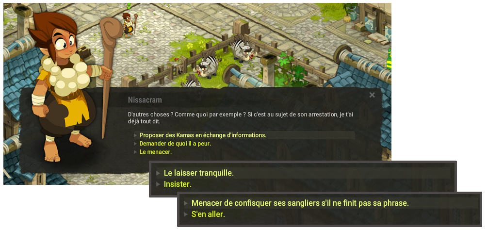 quête De drôles de témoins dofus