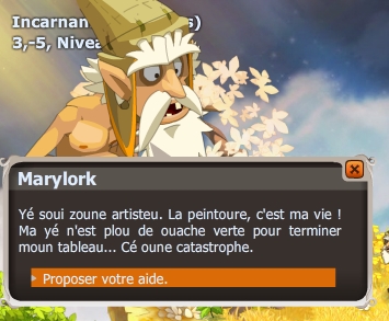 quete Un peu de pigment dofus