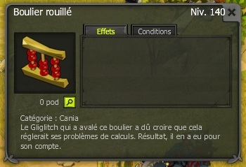 boulier rouillé