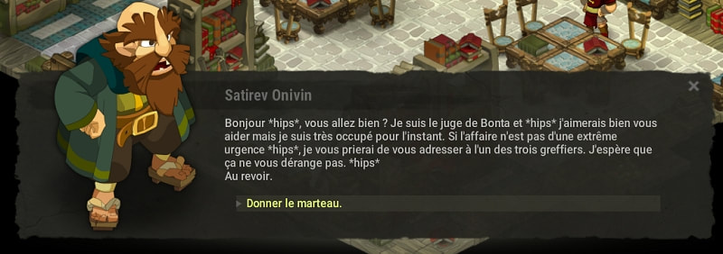 quête Sram d'Égoutant dofus