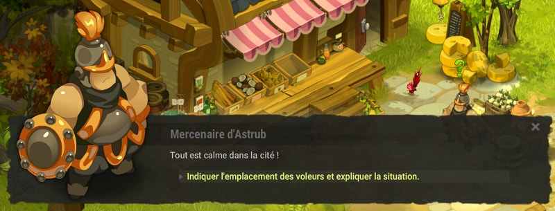 quête C'est pour ta pomme dofus