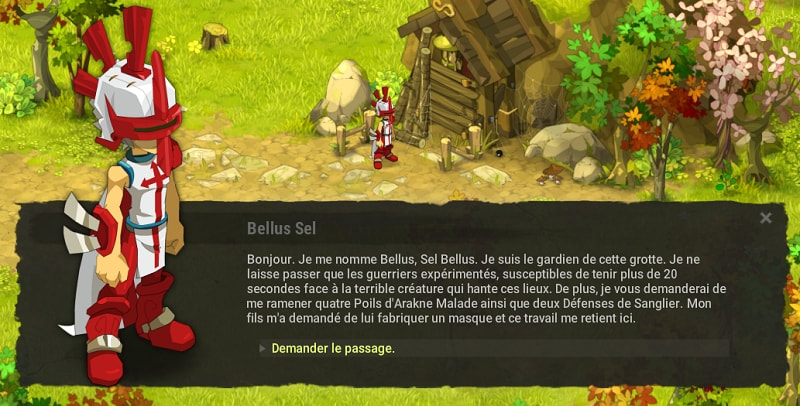 quête Une partie de cache-cache dofus