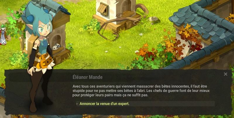 quête Le génie se meut dofus