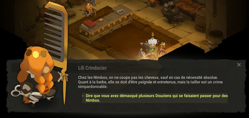 quête Le gang des postiches dofus