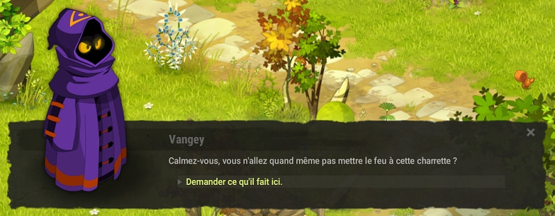 quête Le rebelle de la forêt dofus