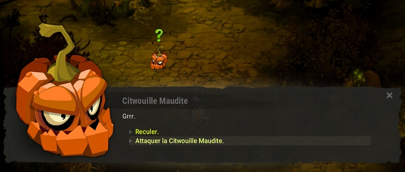 quête Une Citwouille pour Halouine dofus