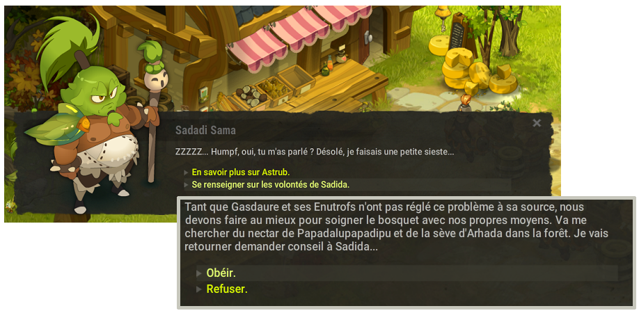 quête C'est pourtant naturel dofus