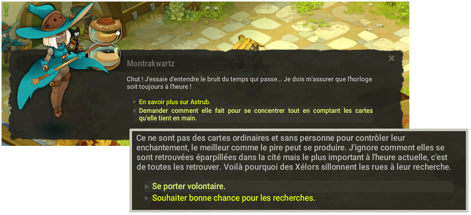 quête Tarot t'es très fort dofus