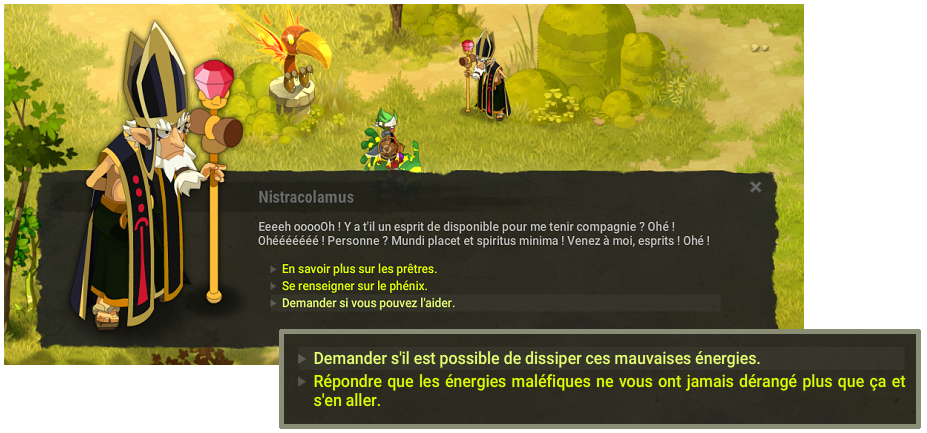 quête Le repos est dans le champ dofus