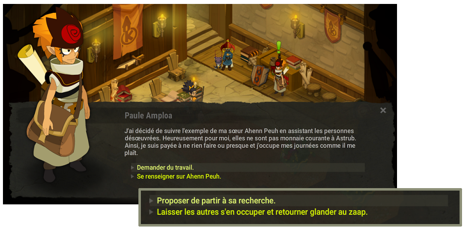 quête Le rebelle de la forêt dofus