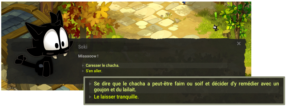 quête Chacha Blues dofus