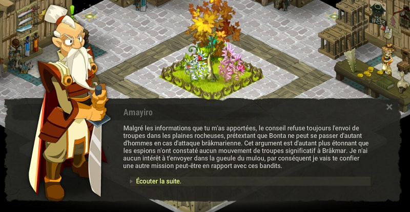 quête à l'endroit à l'envers dofus