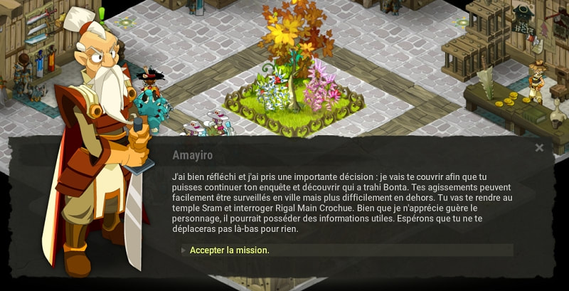 quête Bouc à misère dofus