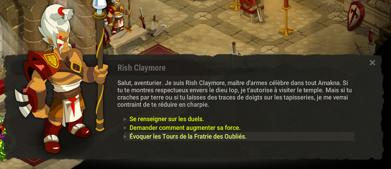 La colère des dieux dofus