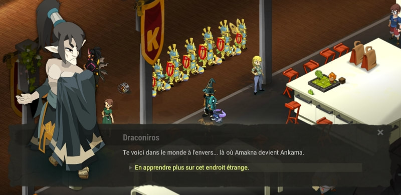 quête Le monde à l'envers dofus