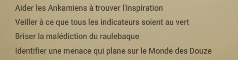 quête Le monde à l'envers dofus