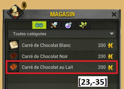 quête Le monde à l'envers dofus