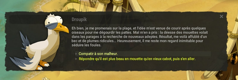 quête Le monde à l'envers dofus