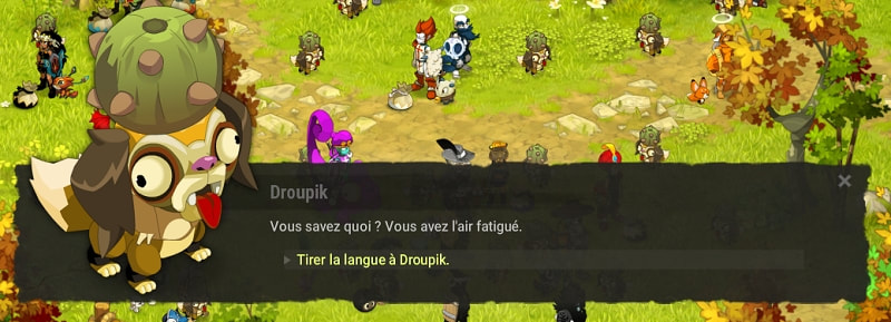 quête Le monde à l'envers dofus