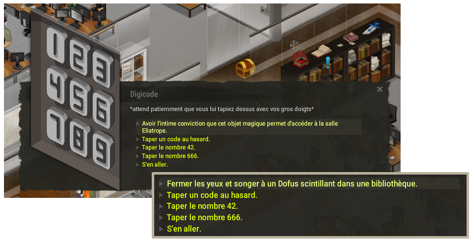 quête Le monde à l'envers dofus