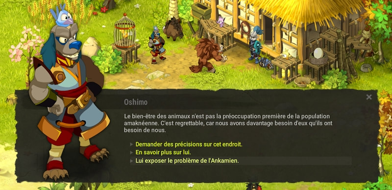 quête Le monde à l'envers dofus