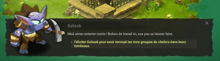 quête La vie en mauve dofus