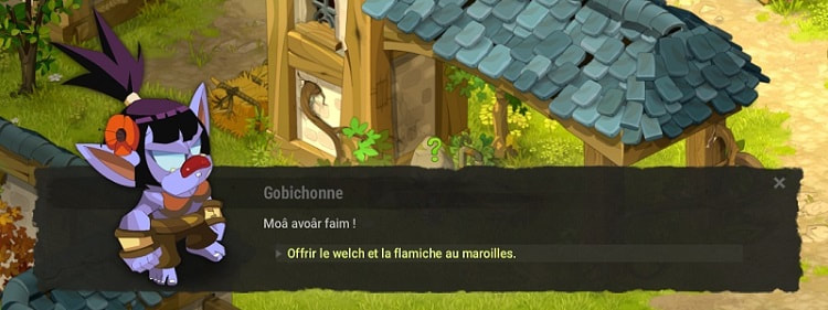 quête La vie en mauve dofus