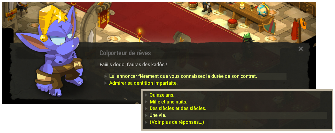 quête La vie en mauve dofus