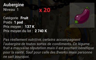 quête La vie en mauve dofus