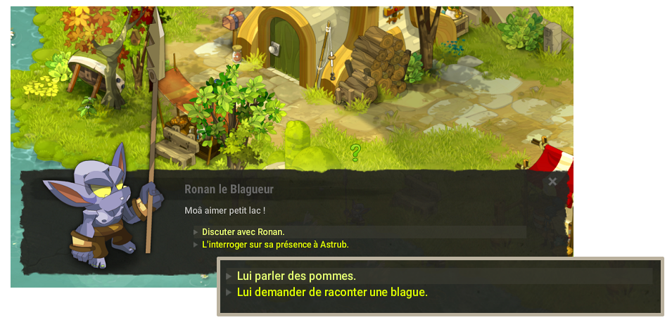 quête La vie en mauve dofus