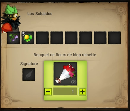 quête En manque d'inspiration dofus