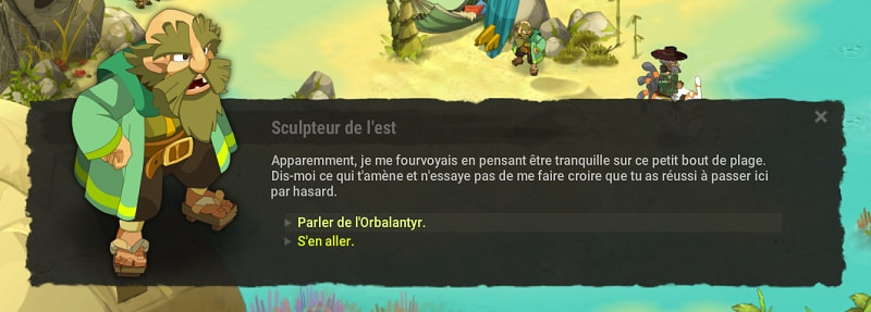 quête En manque d'inspiration dofus