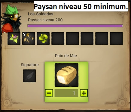 quête En manque d'inspiration dofus