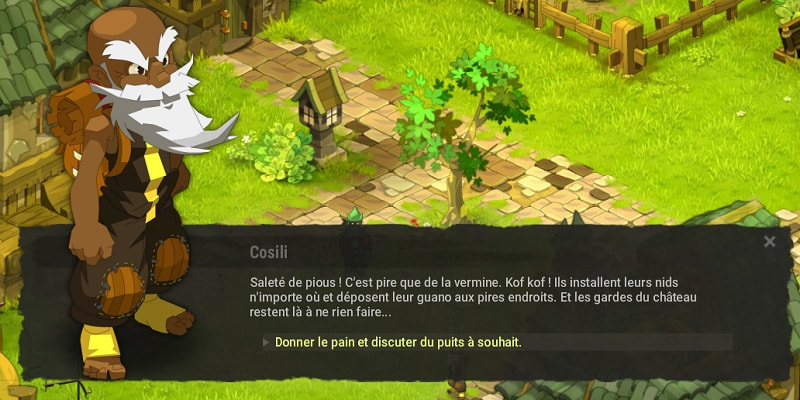 quête En manque d'inspiration dofus