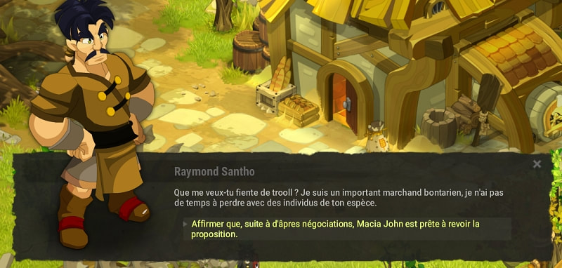 quête En manque d'inspiration dofus