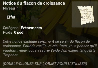 quête En manque d'inspiration dofus