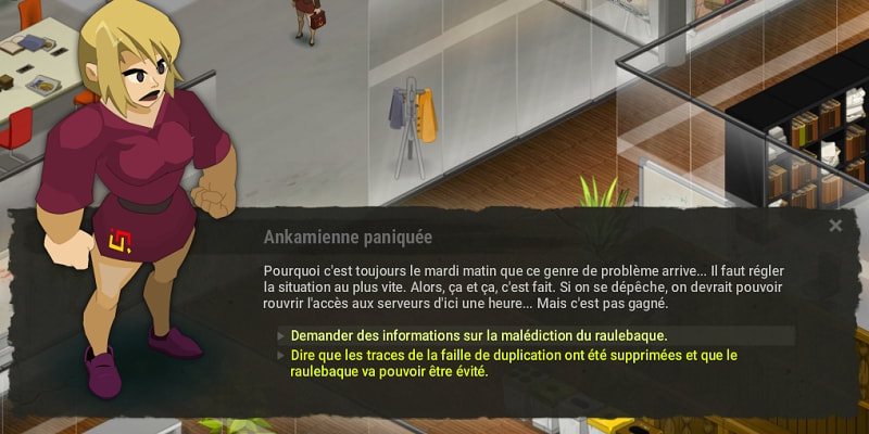 quête Le serveur est actuellement en cours de maintenance dofus