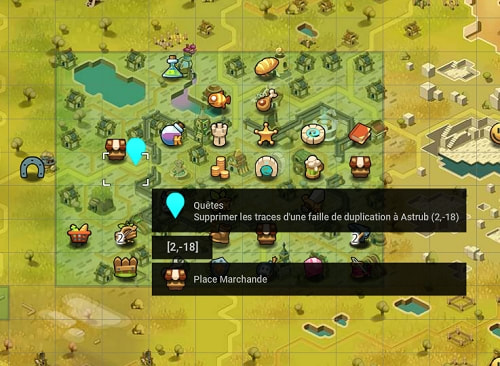 quête Le serveur est actuellement en cours de maintenance dofus