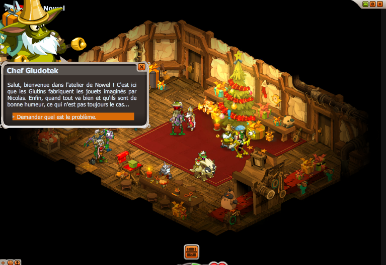 Distribution de marrons dofus