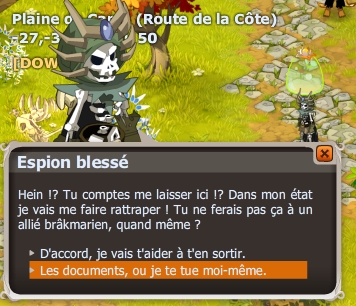 quête Les ordres sont-ils les ordres dofus