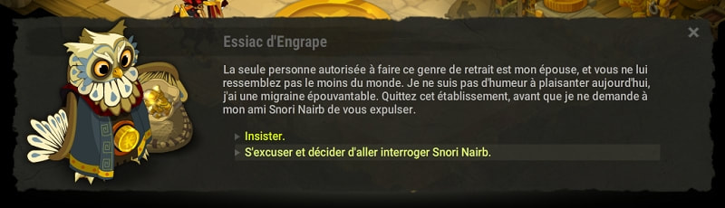 quête Scène de ménage